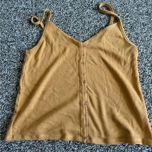 American Eagle button down tank